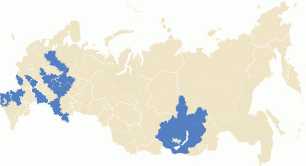 Карта Российской Федерации